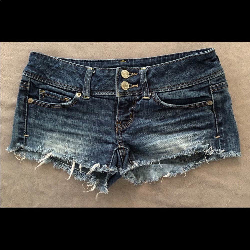 American eagle jean shorts